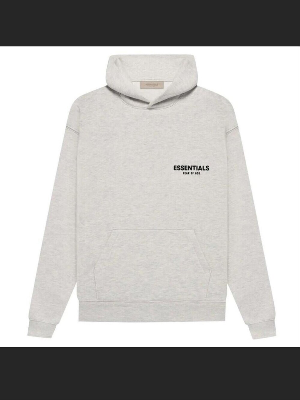 ESSENTIALS Fear of God Grey Hoodie